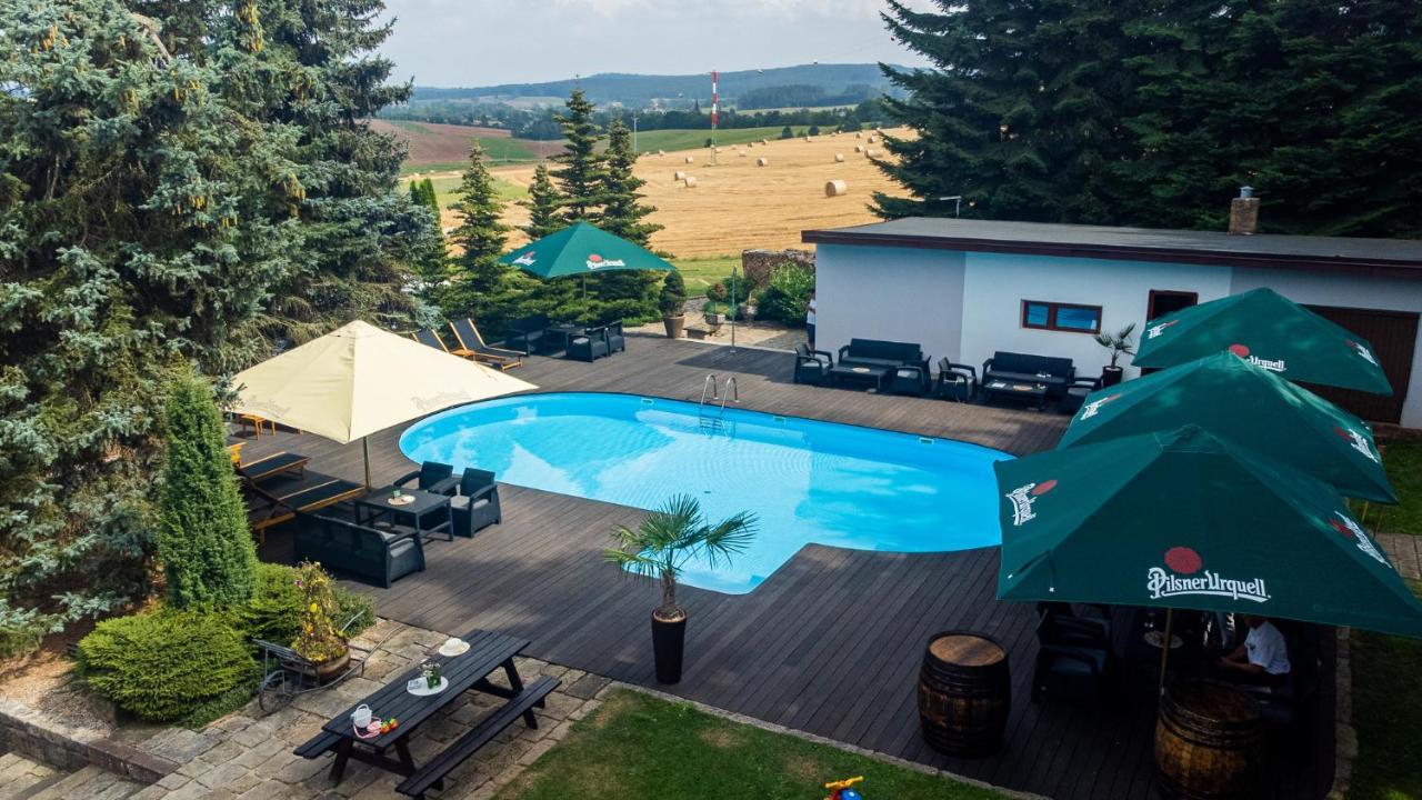Penzion Tadeasovy Domky Hajnice Exterior foto
